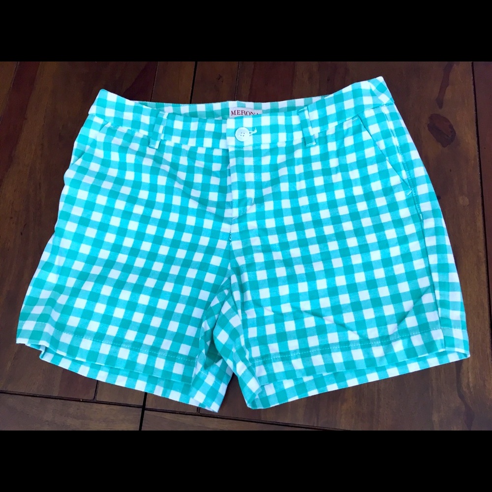 Checkered Shorts - Adorable!